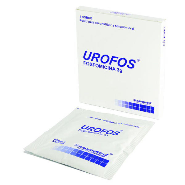 UROFOS FOSFOMICINA 3 GRAMOS 1 SOBRE